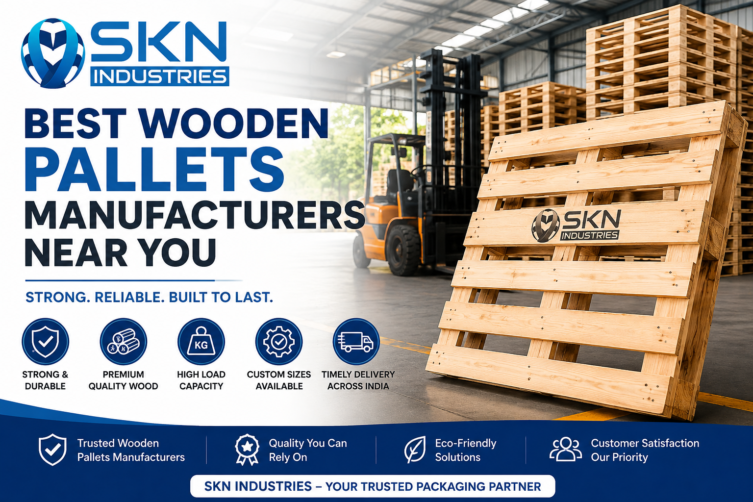 Best Wooden Pallets Manufacturers Near You